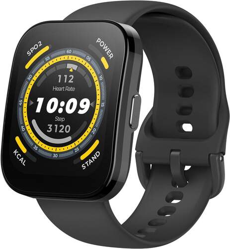 Smartwatch Amazfit Bip 5 - 1,9", Bluetooth 5.2, 300 mAh, IP68, Gris Oscuro