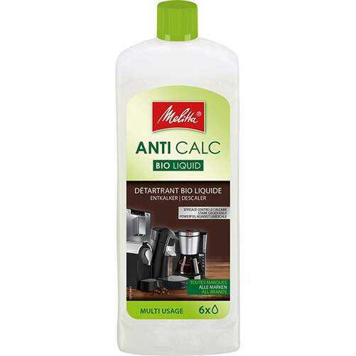 Limpiador Multiusos Anti Cal para cafeteras automáticas y de goteo Melita - 250 ml, biodegradable