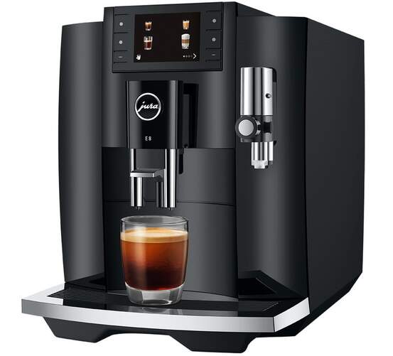 Cafetera Superautomática Jura E8 15584 - 1450 W, 15 bar, 17 programas, negro