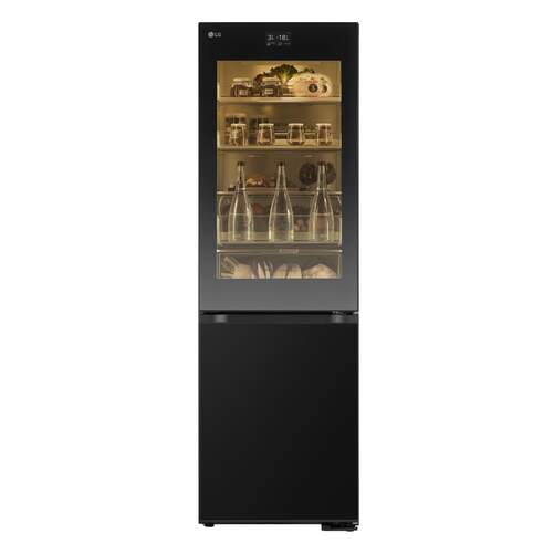 Frigorífico Combi LG GBG7190CEV - 185 x 60 cm, InstaView, Clase C, negro