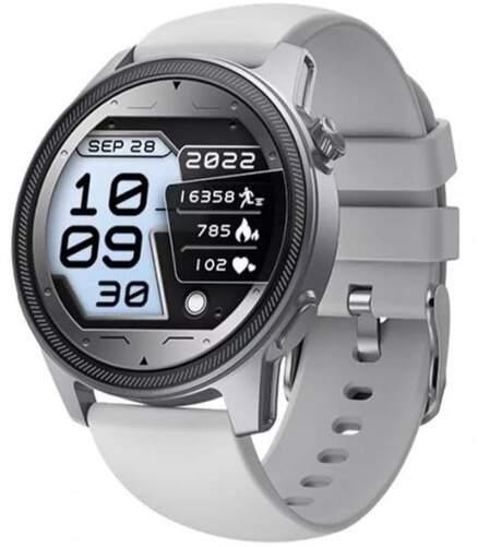 Smartwatch Denver SWC-392GR Gris - Pantalla AMOLED 1,43", Bluetooth, 120 h Autonomía, IP67