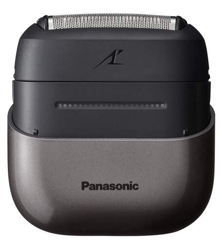 Afeitadora Panasonic ES-CM3B - 3 Cuchillas, Autonomía 50 min, Negro, Inox