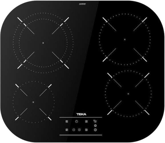 Placa Vitrocerámica Teka TCC64310TTC - 4 zonas, 6500 W, 60 cm, Cerámico