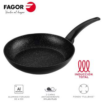 SARTEN FAGOR VIVANT 28 NEGRA