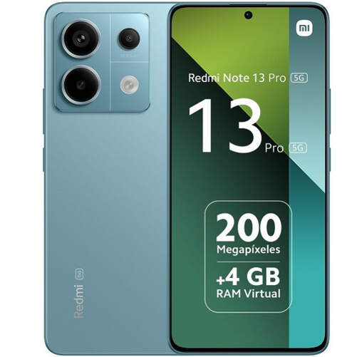 Xiaomi Redmi Note 13 Pro 5G - 8/256 GB, 6,67", Ocean Teal