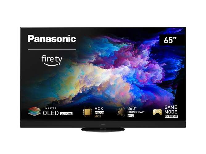 TV Panasonic 65" TV65Z95AEG - 4K Ultra HD, OLED Ultimate, Fire TV, HDR10+ Adaptive, Dolby Atmos