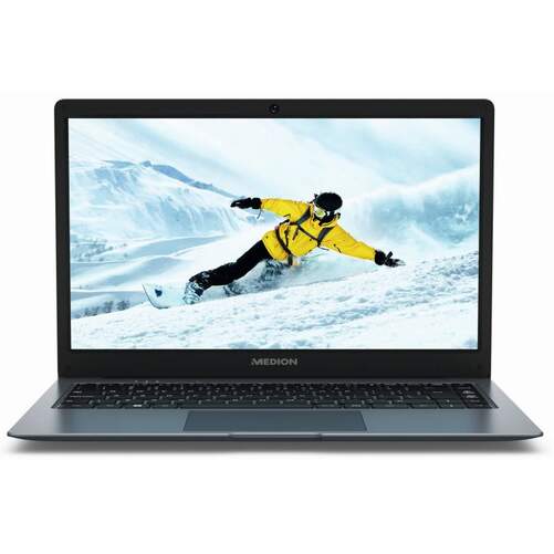 Ordenador Portátil Medion E14223 - 14", Intel N4120, 4 GB RAM, 128 GB SSD, Windows 11 Home