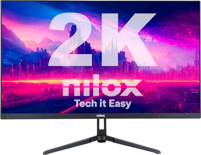 Monitor 27" Nilox NXM272KD11 - Resolución 2K, Panel IPS, 165 Hz, con G-Sync