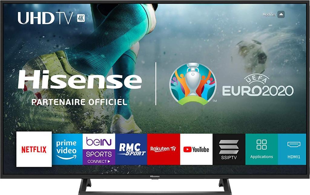 TV 4K Hisense 43" 43B7300 - UHD, Smart TV, HDR10, HLG, Motion Picture Enhancer, DTS, USB Media