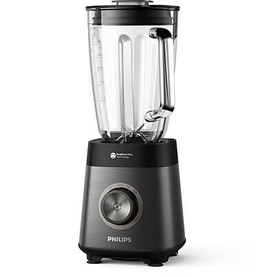 Batidora de vaso Philips HR3040/00 - 2 L, 1200 W, Función Impulso, Inox, Negro