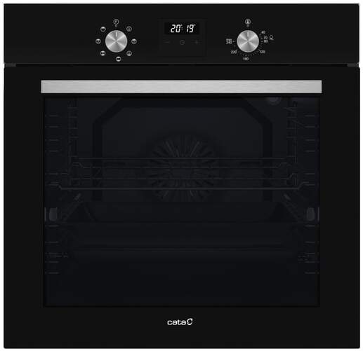 Horno Cata MDS8007BK 07034508 - Clase A, 7 programas, 80 litros, autolimpieza hidrolítica, Negro