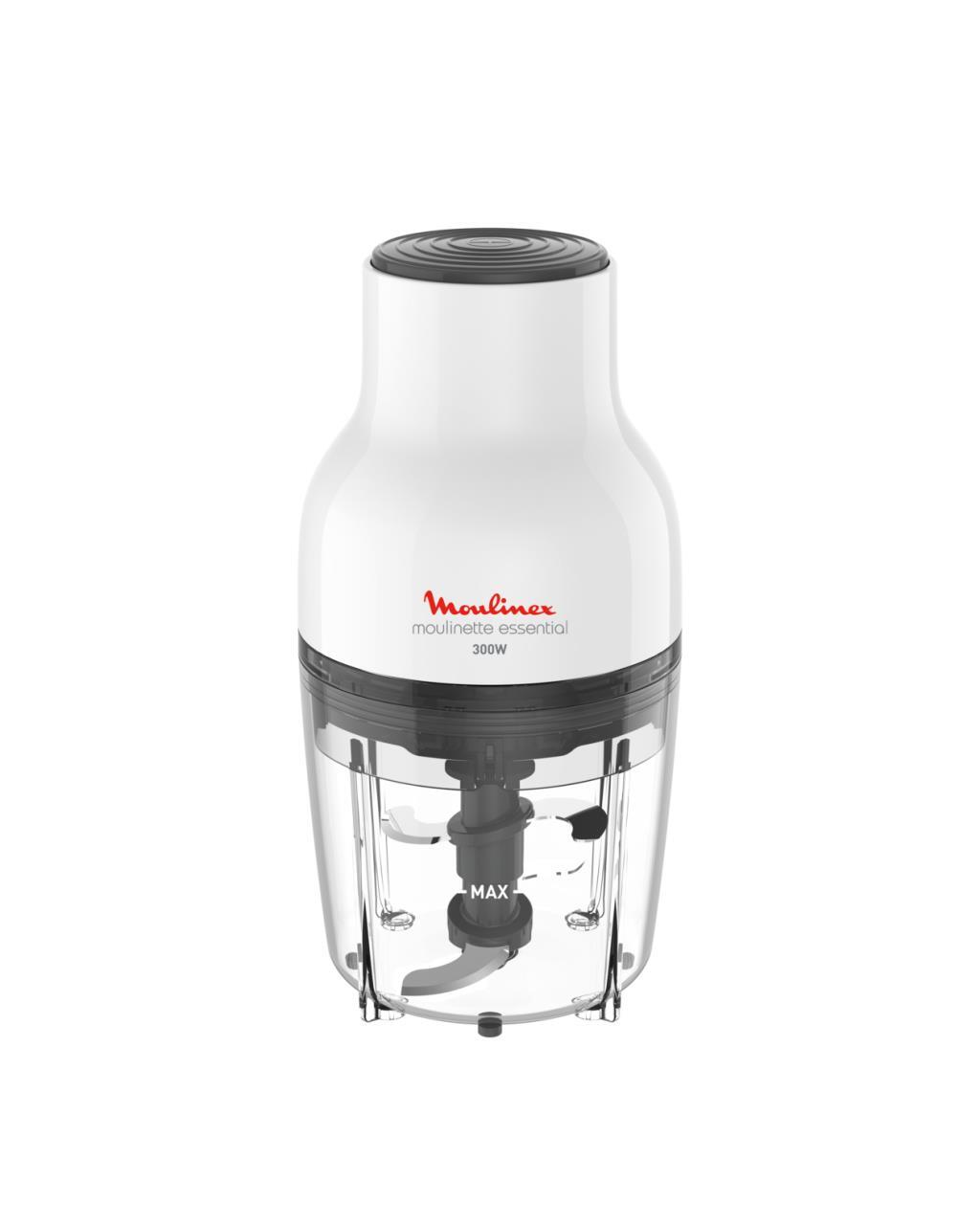 Picadora Moulinex DJ520110 Moulinette Essential - 300W, 4 Cuchillas