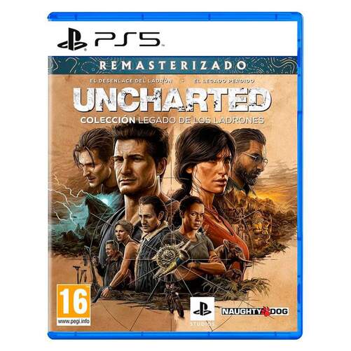 Juego Play Station 5 PS5 Uncharted: Legacy Of The Thieves Collection