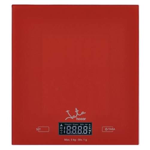 Balanza electrónica Jata 729R - Hasta 5 kg, 1 gr de precisión, Rojo