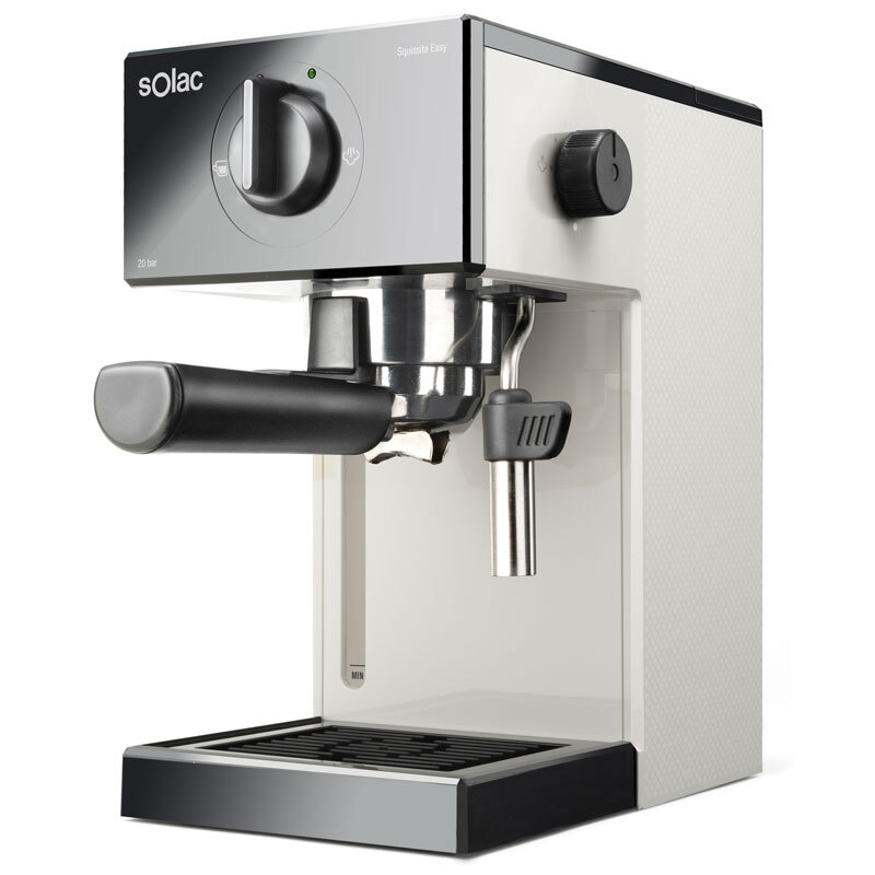 Cafetera Squissita Easy Ivory Solac CE4505 - 1050W, 20Bar