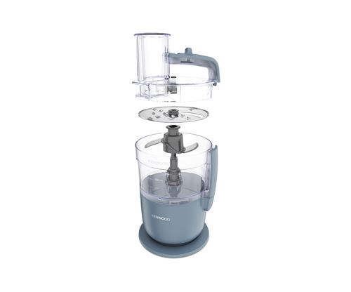 Procesador de alimentos Kenwood FDP22130GY - 1&#39;3 L, 650 W, Metal, Azul