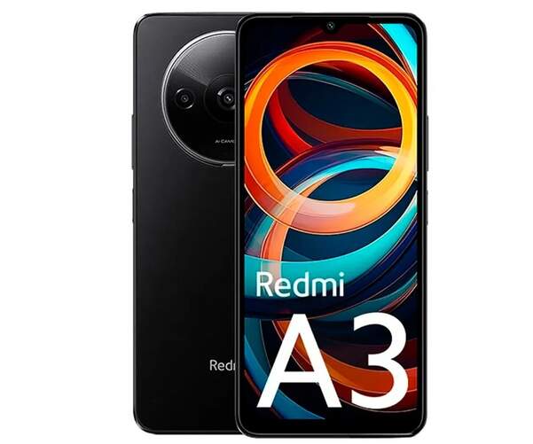 Xiaomi Redmi A3 - 3/64 GB, 6,71", Negro