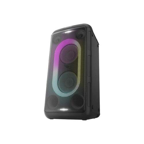 Altavoz Panasonic SCBMAX10EK - 150 W, Karaoke, 10 Horas autonomía, Negro y Luz RGB