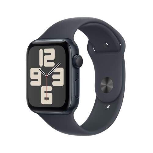 Smartwatch Apple SE - GPS, 44 mm, Aluminio, Talla M/L, Medianoche