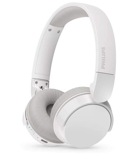 Auriculares Philips TAH3209WT - Bluetooth, Diadema, 20-20000 Hz, 25 h autonomía, Blanco