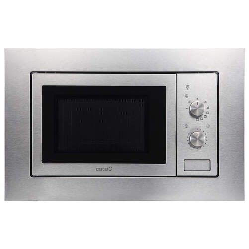 Microondas Cata MMA20X 7510308 - 20 litros, 800 W, parrilla grill, Inox