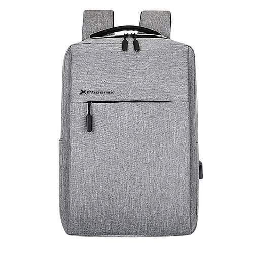 Mochila Phoenix Michigan Para Portátiles 15.6" - Gris