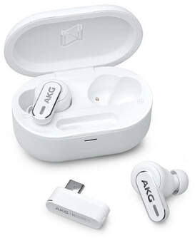 AURICULARES AKG N5 HYBRID ANC TRUE WIRELESS WHITE