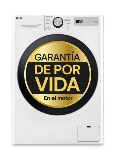 Lavadora LG F4WR5011A6F - 11 kg, 1400 rpm, Clase A -10%, Función Vapor, Steam, 6 Motion DD, Blanco