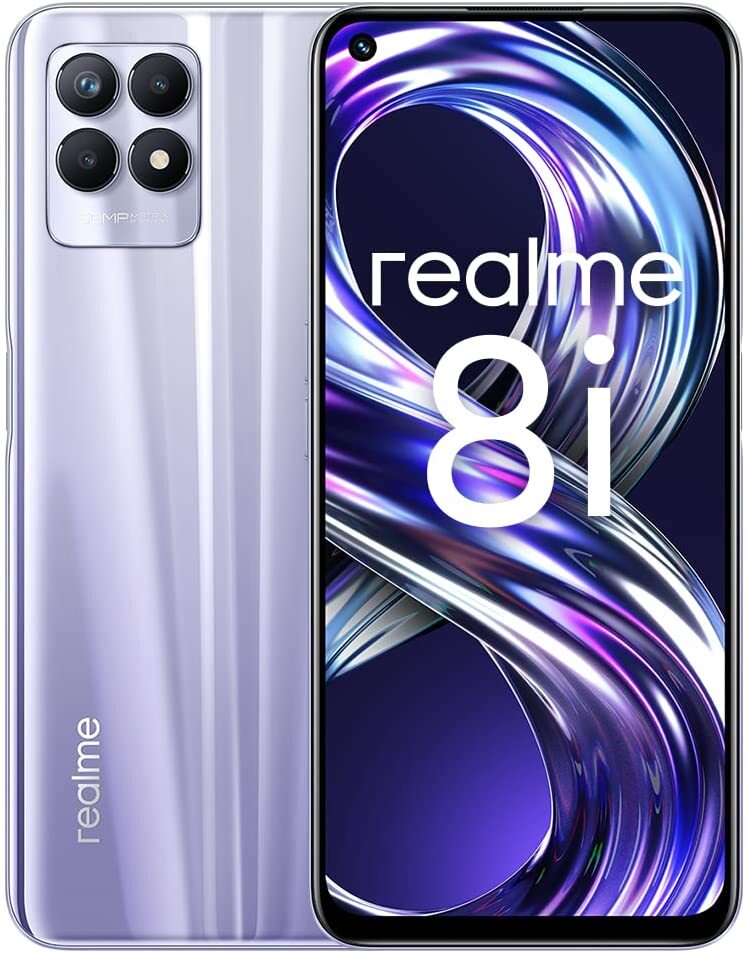 Realme 8i 4/64GB Stellar Purple - 6.6" FHD+ 120Hz, Helio G96 2.05GHz