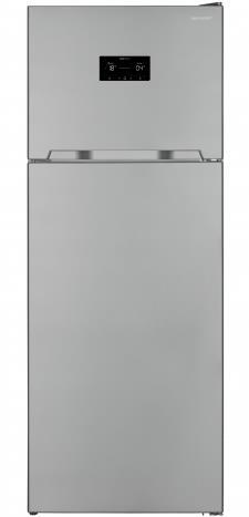 Frigorífico 2 Puertas Sharp SJTE435H4IEU - Clase E, 183x70cm, 435 Litros, NoFrost, Inox