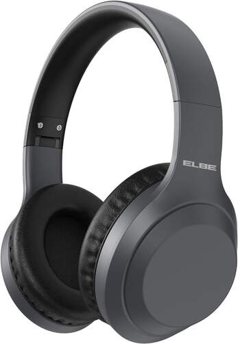 Auriculares Elbe ABTA10G - Diadema, con Micrófono, cancelación de ruido, gris