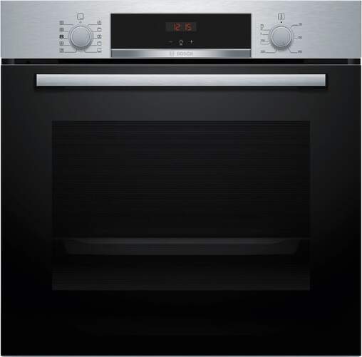 Horno Bosch HQA514ES3 - 71 L, Aqualisis, Clase A+, Cristal, Negro