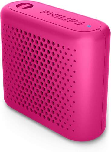 Altavoz portátil Philips BT55P/00 Rosa - 2W, Bluetooth, Aut. 6 horas, Android/IOS