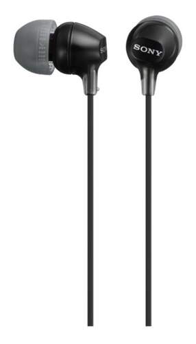 Auriculares Sony MDREX15LPB - Negro, intraaurales, 8-22000 Hz, 100 dBS, 16 Ohm