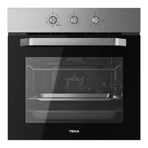 Horno Teka HCB6526 - Clase A, 71L, Bandeja perforada para freír, Función Airfry, Hidrolítico, Inox