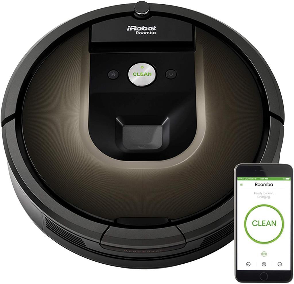 Robot aspirador iRobot Roomba 980 - Cámara integrada, Sistema AeroForce