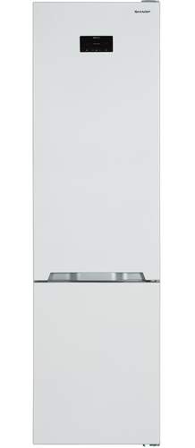 Frigorífico Combi Sharp SJBA22IHXWC - Clase C, 201cm, 366L, NoFrost, AdatptiFresh, Blanco