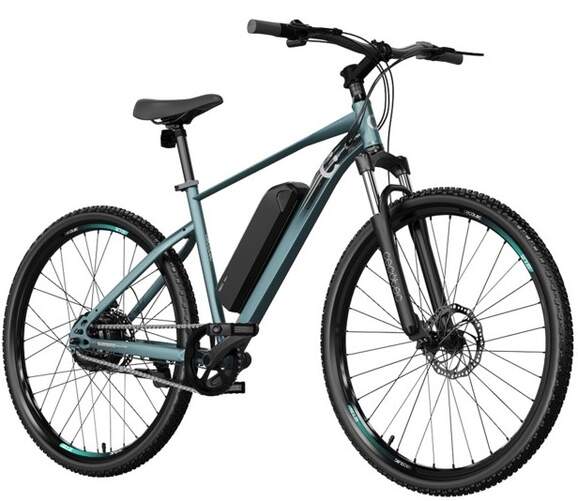 Bicicleta Eléctrica Cecotec MTB de Montaña - Batería Extraíble, 55 km autonomía