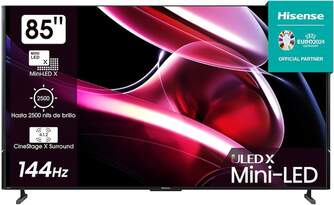 TV HISENSE 85%%%quot; 85UXKQ UHD MINILED X ULED QLED 144H