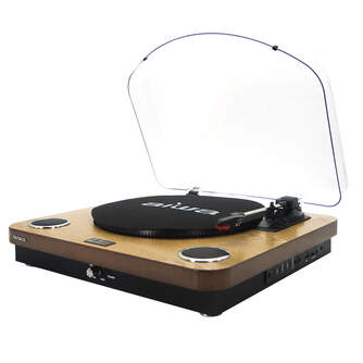 GIRADISCOS AIWA GBTUR120WD USB REC BT FM MADERA