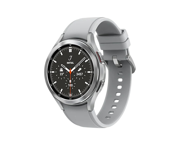 Smartwatch Samsung Galaxy watch4 classic bluetooth 42 mm plata – bisel giratorio control salud seguimiento deportivo color version es 42mm 4 bt 1.2 exynos w920 16 240 ip68 1.18ghz