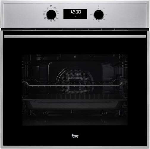 Horno Teka HSB625PS 111010055 - Clase A+, 71 L, Pirolítico, Hydroclean PRO, Inox, Negro