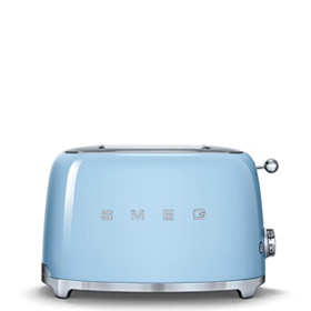 Tostador Smeg TSF01PBEU Azul - 950W, 2 Rebanadas