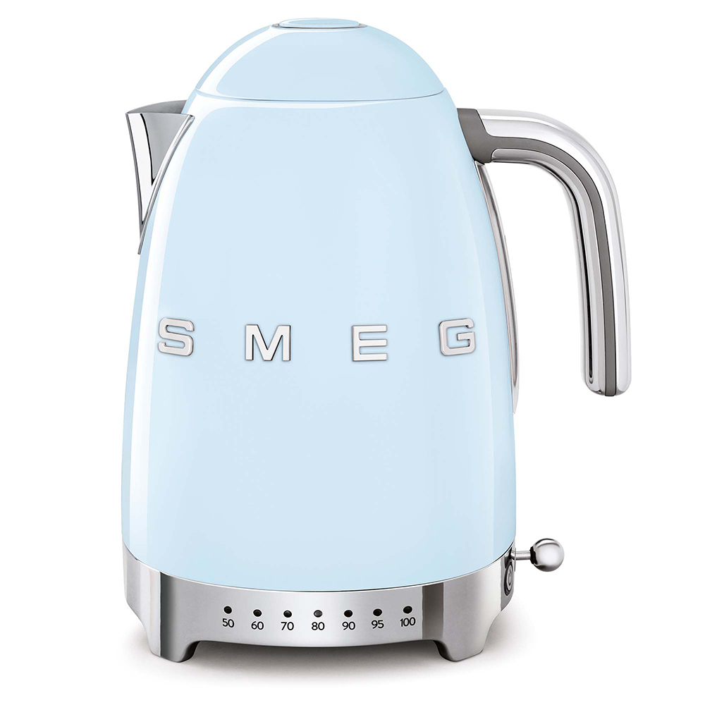 Hervidor Smeg KLF04PBEU Azul - 2400W, 1.7 Litros /7 Tazas