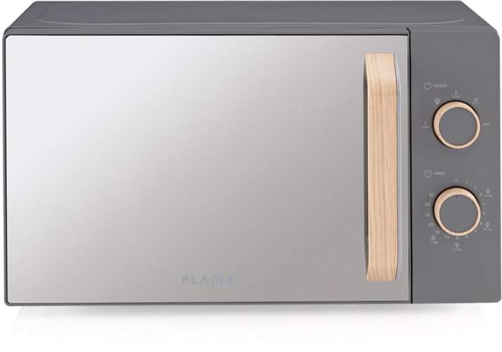 Microondas Flama 1832FL - 20 litros, 700 W, Gris