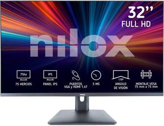 MONITOR NILOX 32%%%quot; NXM32FHD11 IPS HDMI VGA