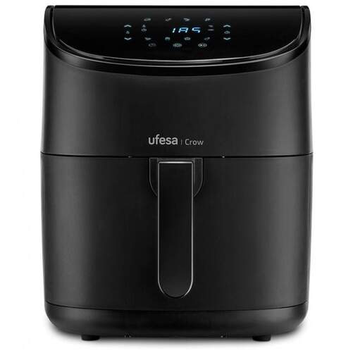 Freidora Aire Ufesa Crow - 8 programas, 6 L, 1700 W, Negro