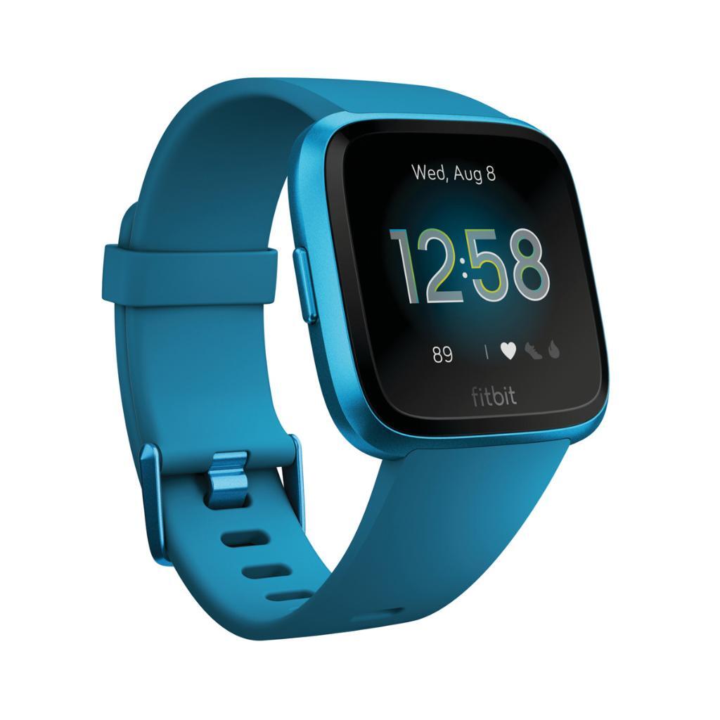 Smartwatch Fitbit Versa Lite Azul - Sueño, 15 Modos, SmartTrack, R. Cardiaco, Sumergible 50m