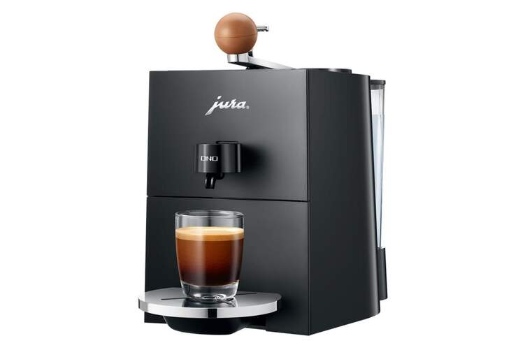 Cafetera Express Jura Ono Coffee 15505 - 2 programas, 15 bares, 1450 W, con molinillo, negra