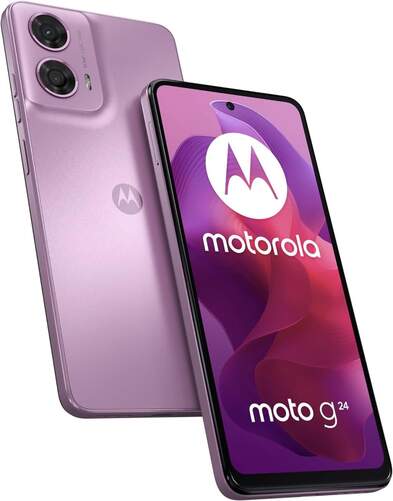 Motorola Moto G 24 8/128 GB Rosa - 6,5", 5000 mAh, MediaTek Helio G85, 50+5+2 MP, Android 13